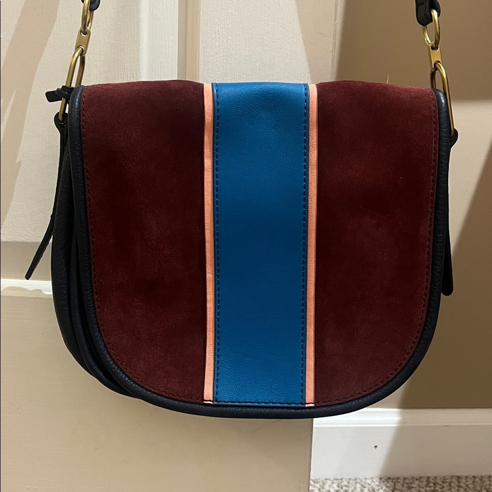 Fossil Rumi Large Cabarnet Crossbody Leather Bag